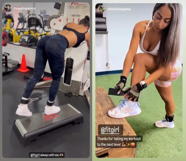 FITGIRL - Ankle Strap for Cable Exercise Machines, Work Out Cuff Attachment for Home & Gym, Glute Workouts - Kickbacks, Leg Extensions, Hip Abductors, for Exercise Machine Attachments - Image 2