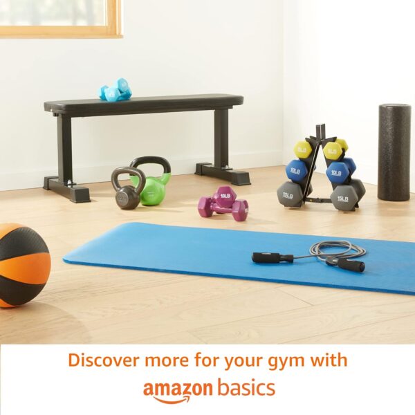 Amazon Basics Rubber Hex Dumbbell Hand Weight - Image 8