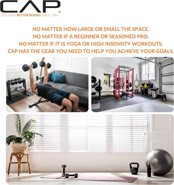 CAP Barbell 25 LB Coated Hex Dumbbell Weight, New Edition - Image 6