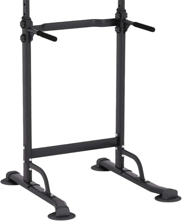SogesPower Power Tower Dip Station Pull Up Bar for Home Gym Adjustable Height Strength Training Workout Equipment,Pull Up Bar Station - Image 8