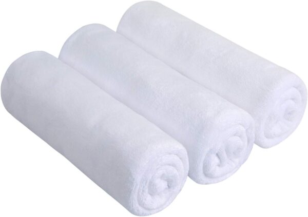 SINLAND Microfiber Gym Towels Sports Fitness Workout Sweat Towel Super Soft and Absorbent 3 Pack 16 Inch X 32 Inch