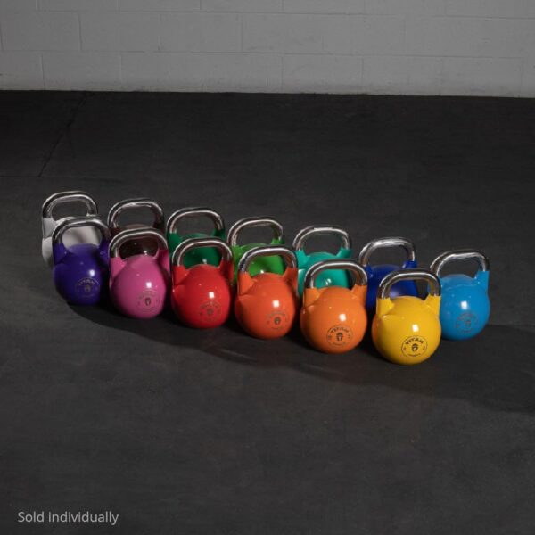 Titan Fitness Competition Kettlebell, Single Piece Casting, KG Markings, Full Body Workout - Image 8