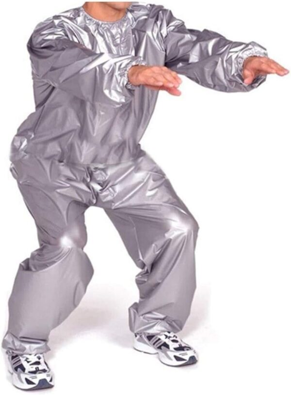GOLD XIONG PADISHAH Heavy Duty Fitness Weight Loss Sweat Sauna Suit Exercise Gym Anti-Rip - Image 2