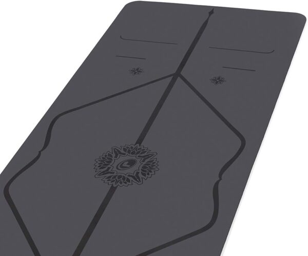 Liforme Special Yoga Mat – Free Yoga Bag Included - Patented Alignment System, Warrior-like Grip, Non-slip, Eco-friendly, Sweat-Resistant, Long, Wide, 4.2mm thick mat for comfort - Image 2