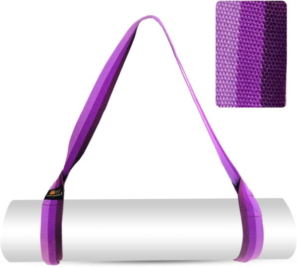 Yoga Mat Carrier Strap | Yoga Mat Holder Straps | Adjustable Mat Holder Sling for Carrying Mats | Yoga Mat Strap