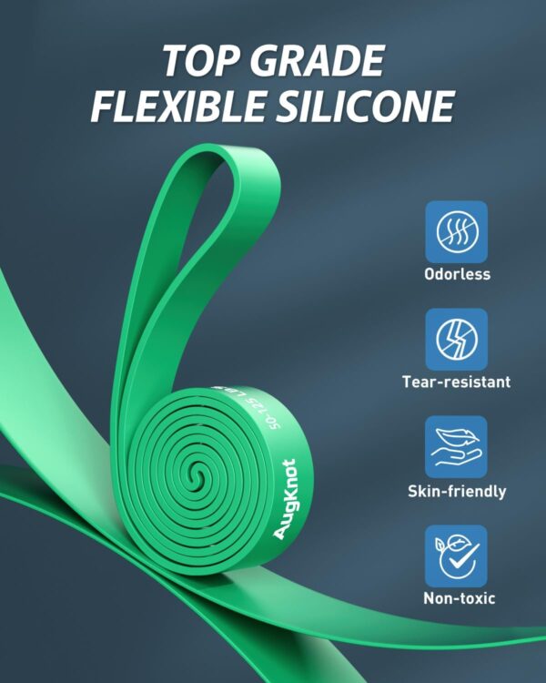 Resistance Bands, Pull Up Exercise Bands, Workout Bands for Fitness Training, Body Stretching, Physical Therapy, Muscle Training - Image 3