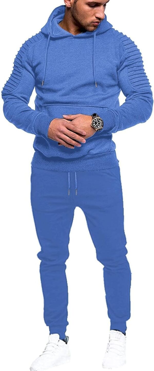 COOFANDY Men's Tracksuit 2 Piece Hoodie Sweatsuit Sets Casual Jogging Athletic Suits