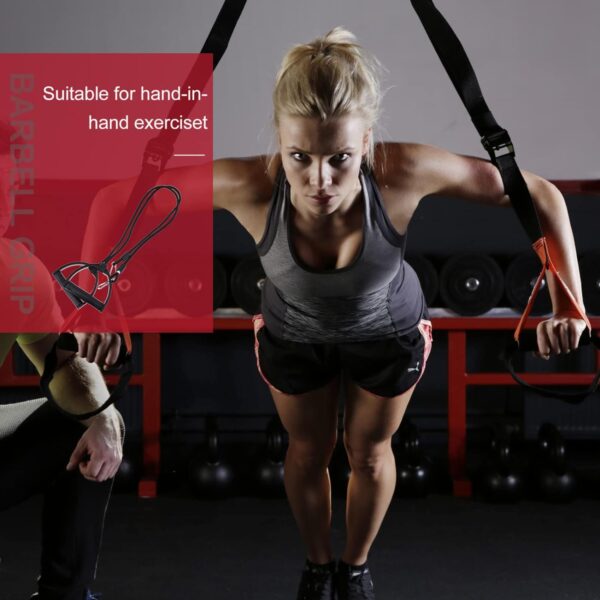 VOSAREA 1 Pair of Stepper Resistance Bands Fitness Pull Ropes Fitness Resistance Belts - Image 5