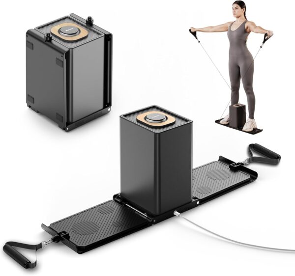 SR3 Smart Home Gym Equipment ，Portable Full Body Strength Training Machine for Home Workout，All in One Foldable Resistance Adjustable Fitness Equipment