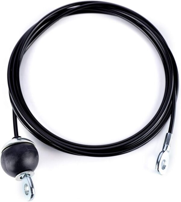 Fitness Pulley Cable,Replacement Cable Machine Accessories,Cable Pulley Attachments for Gym -Thick 5mm(0.2inch) Heavy Duty Steel Wire Rope for Home Gym Cable