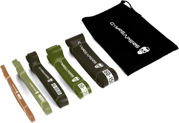 Gymreapers Pull up Resistance Bands for Weight Lifting, Pull Ups - Assistance Bands for Powerlifting, Stretching, WOD, Strength Training - for Men & Women - Image 5