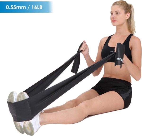 Exercise Bands for Physical Therapy | Resistance Band for Fitness, Yoga, Pilates | Long Resistance Bands for Working Out | Elastic Band for Exercise | Stretch Band - Image 6