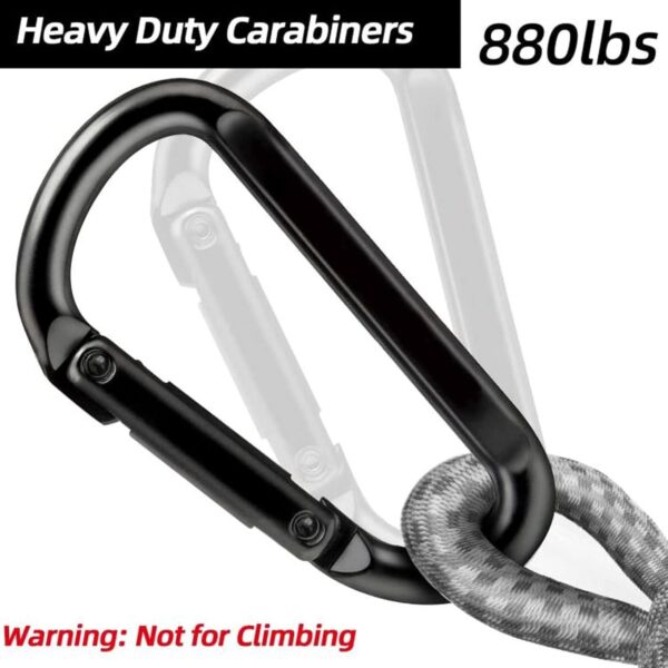 Door Anchor for Resistance Bands, Heavy Duty Padded Door Anchor System Door Hook, Must-Have Workout Exercise Bands Attachment Compatible for Loop Bands, Resistance Tube, Yoga Strap - Image 3