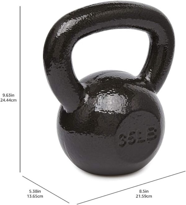 Amazon Basics Cast Iron Kettlebell - Image 5