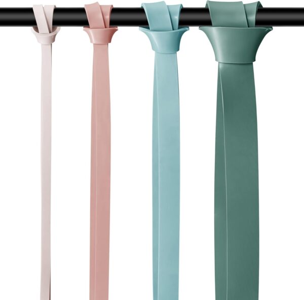 Retrospec Lift Resistance Pull Up Assistance Band Set for Working Out, Home Fitness, Toning, Stretching. Physical Therapy, Muscle Training & Exercise - Lightweight & Portable for Men & Women - Image 3