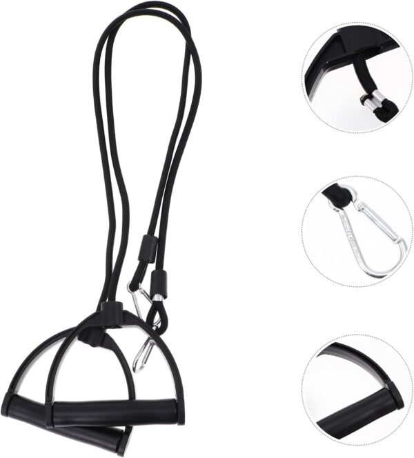 VOSAREA 1 Pair of Stepper Resistance Bands Fitness Pull Ropes Fitness Resistance Belts - Image 3