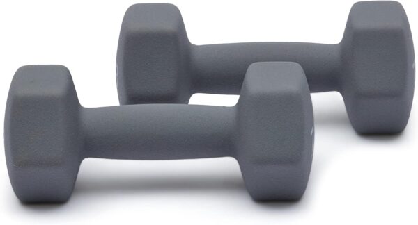 Amazon Basics Neoprene Dumbbell Hand Weights - Image 2