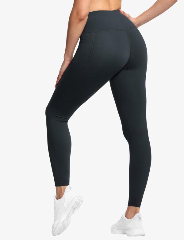 THE GYM PEOPLE Tummy Control Workout Leggings with Pockets High Waist Athletic Yoga Pants for Women Running, Fitness - Image 3