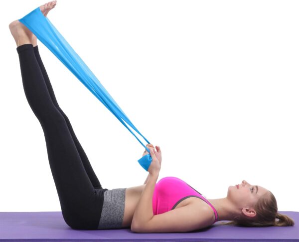 Resistance Bands Elastic Exercise Bands Set for Recovery, Physical Therapy, Yoga, Pilates, Rehab,Fitness,Strength Training - Image 5