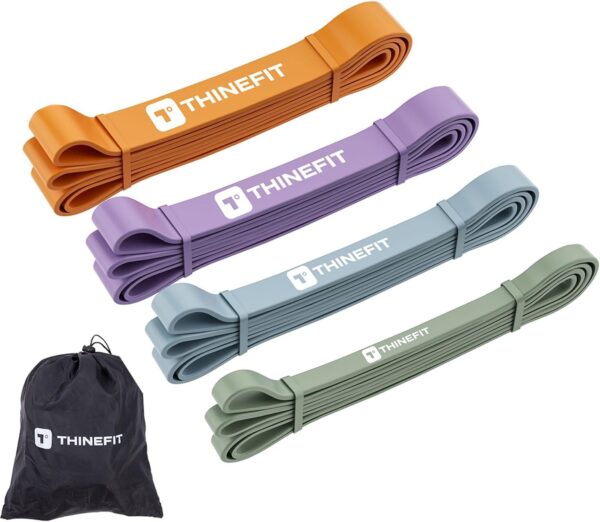 Pull Up Assistance Bands, Pull Up Bands, Resistance Bands, Natural Latex Workout Bands, Exercise Bands, Resistance Band Set for Working Out, Muscle Training, Physical Therapy, Shape Body