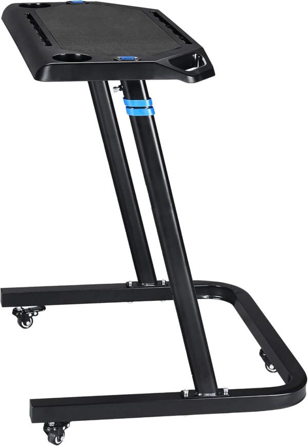 RAD Cycle Products Adjustable Bike Desk - Rolling Laptop Cart for Stationary Bike or Trainer - Exercise While Working or Watching TV - Standing Desk - Image 7