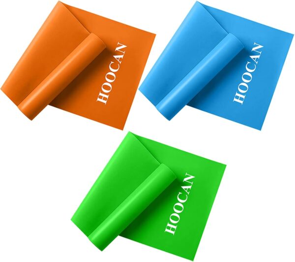 Resistance Bands Elastic Exercise Bands Set for Recovery, Physical Therapy, Yoga, Pilates, Rehab,Fitness,Strength Training - Image 2