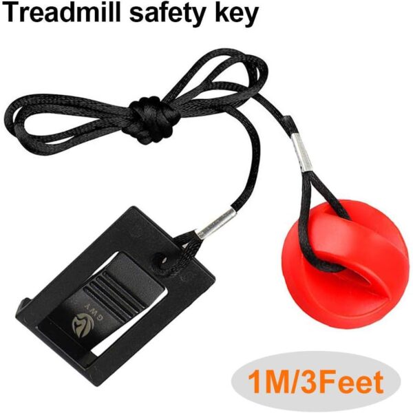 Treadmill Magnet Safety Key Compatible with Most of NordicTrack, Proform, Image, Weslo, Epic, Golds Gym, Freemotion and Healthrider Treadmills, Universal Replacement Treadmill Magnet Security Lock - Image 7