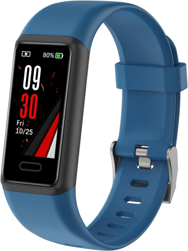Fitness Tracker, Fitness Watches for Men Women with 24/7 Heart Rate Monitor Sleep Tracker Step/Calorie Counter Stopwatch Pedometer IP68 Waterproof