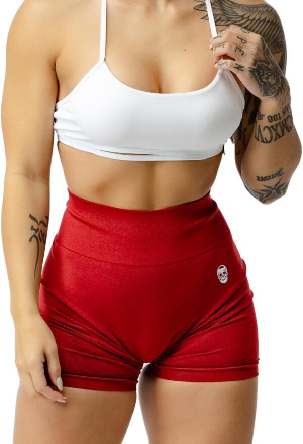 Gymreapers Infinity Seamless Workout Shorts High Waist Biker Shorts for Women Athletic Gym Running Pilates Yoga Sport Short - Image 3