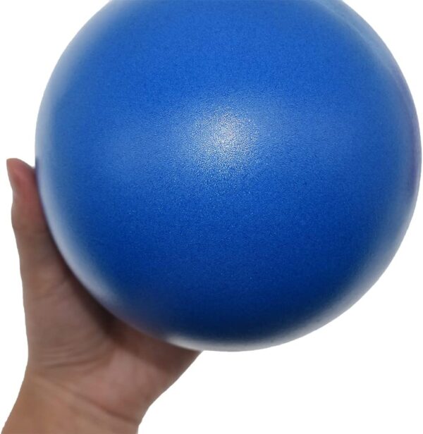 4 inch Therapy Ball for Release Hip Flexors, Pain Relief for Lower Back Thigh Muscles, Small Exercise Ball for Physical Therapy, Blue