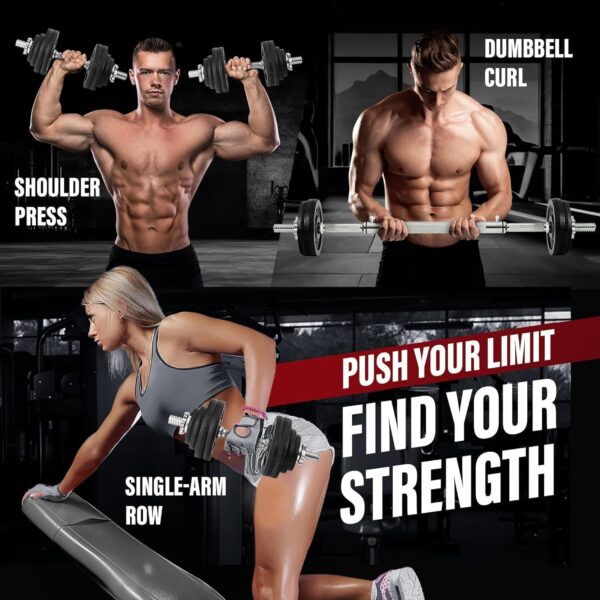 Yes4All Dumbbell Adjustable - 105lbs - Image 6