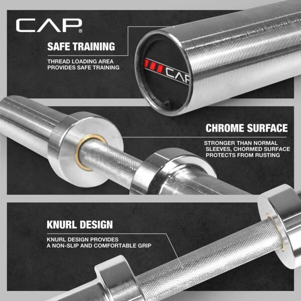 CAP Barbell Olympic Dumbbell Handles | Multiple options - Image 4