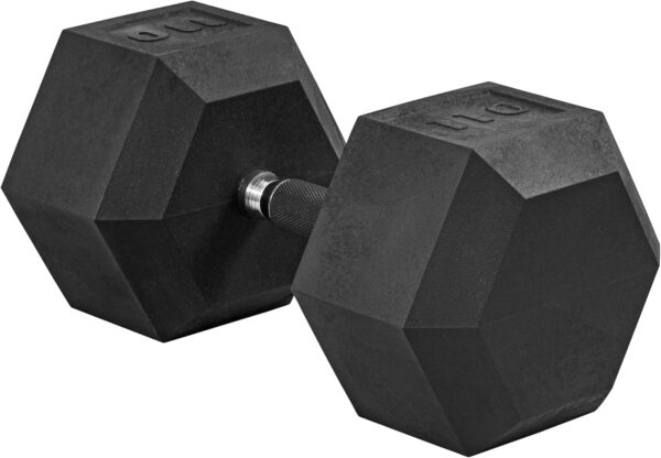 CAP Barbell Coated Dumbbell Weights with Padded Grip, Single, 110 Pounds