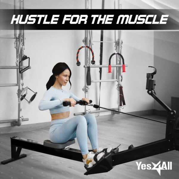 Yes4All Cable Machine Attachment, Tricep Straight Bar, V Bar, LAT Pulldown Attachments/Accessories Load 880lbs for Home Gym - Image 7