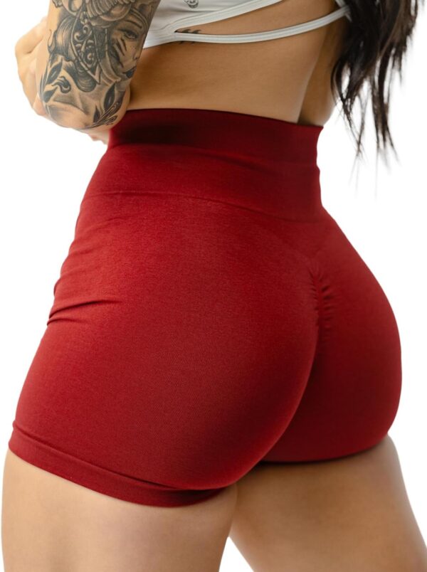 Gymreapers Infinity Seamless Workout Shorts High Waist Biker Shorts for Women Athletic Gym Running Pilates Yoga Sport Short - Image 2