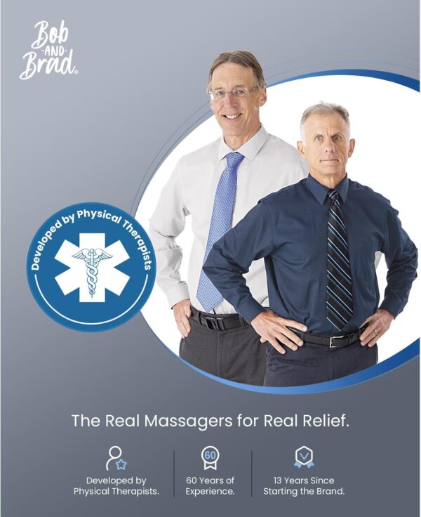 BOB AND BRAD Q2 Max Mini Massage Gun with Metal Head, Pocket-Sized Deep Tissue Massager Gun for Athletes, Professional Portable Percussion Muscle Massager Gun, FSA and HSA Eligible - Image 3