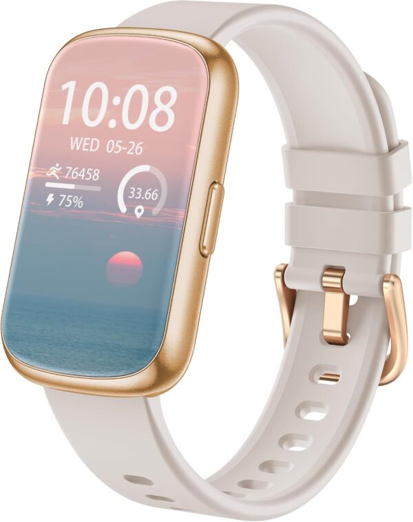 Health Fitness Tracker, Smart Watches for Women Men with 24/7 Heart Rate Blood Oxygen Monitor, Sleep Tracker, Calories & Pedometer, IP68 Waterproof Activity Trackers & Fitness Watch for Android&iPhone