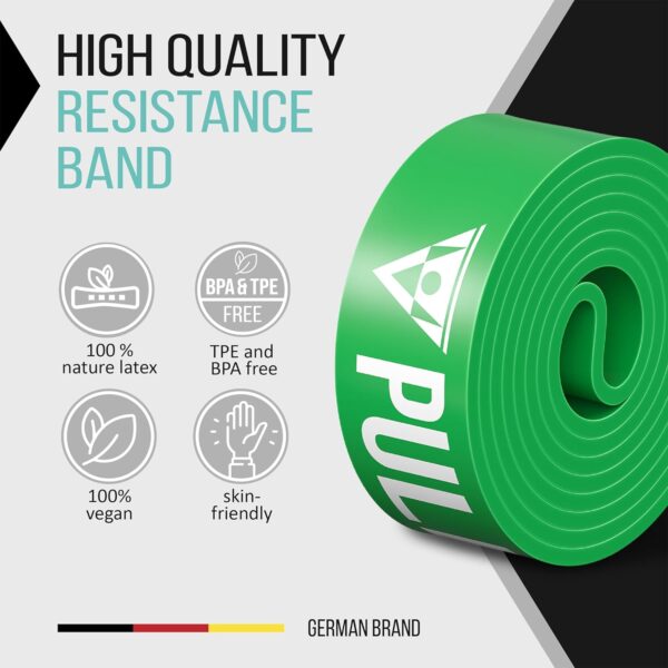 Pull Up Assistance Bands - Pullup & Dip Resistance Bands for Pull Up Assist, Resistance Band, Heavy Duty Resistance Bands, Inlcudes Exercise Ebook with 35 Exercises in Pull up Bands Assistance Bands - Image 2