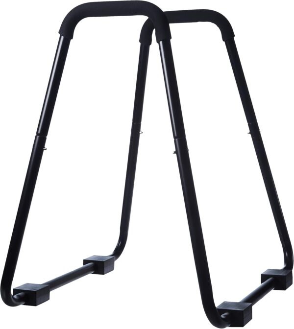 Amazon Basics Strength Training Dip Stand, Black - Image 4