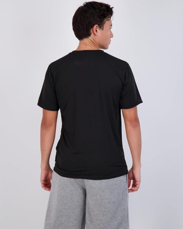 Real Essentials 5 Pack: Men’s Short Sleeve Dry Fit Active Crew Neck T Shirt - Athletic Running Gym Workout Tee Tops - Image 3