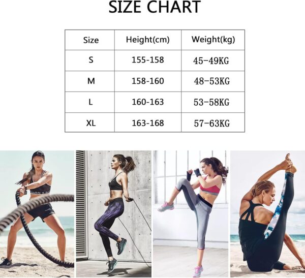 5pcs Workout Outfits for Women Athletic Sets Sport Suits Yoga Gym Fitness Exercise Clothes Jogging Tracksuits - Image 5