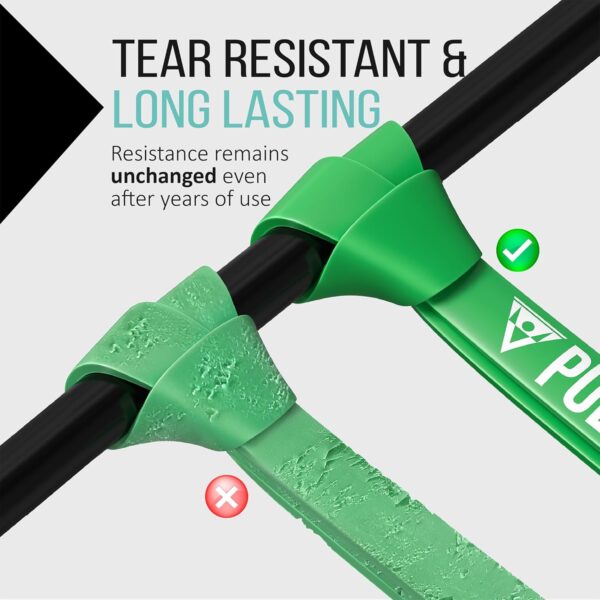 Pull Up Assistance Bands - Pullup & Dip Resistance Bands for Pull Up Assist, Resistance Band, Heavy Duty Resistance Bands, Inlcudes Exercise Ebook with 35 Exercises in Pull up Bands Assistance Bands - Image 3