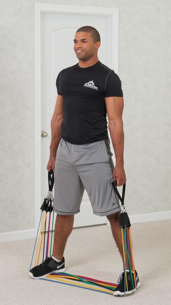 Black Mountain Products - Ultimate Resistance Band Set with Starter Guide - Image 3