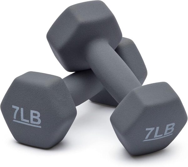 Amazon Basics Neoprene Dumbbell Hand Weights - Image 3