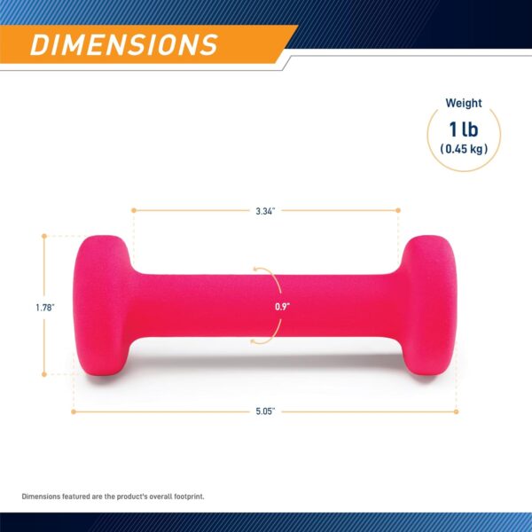 Marcy Colored Neoprene Dumbbells - Image 2