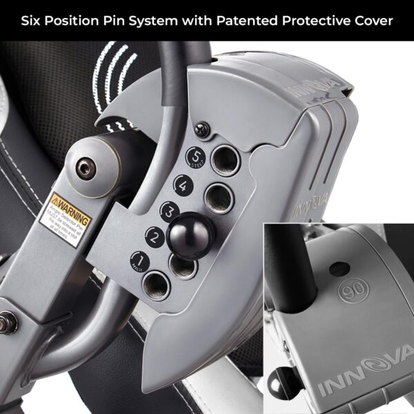 INNOVA HEALTH AND FITNESS ITM5900 Advanced Heat and Massage Inversion Table, Gray/Black - Image 3