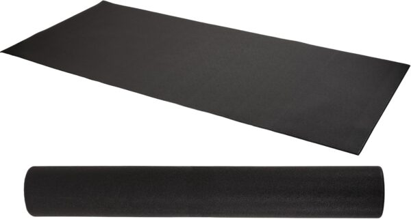 High Density Home Gym Treadmill Exercise Bike Equipment Mat, 1/4" Thick, Multiple Sizes