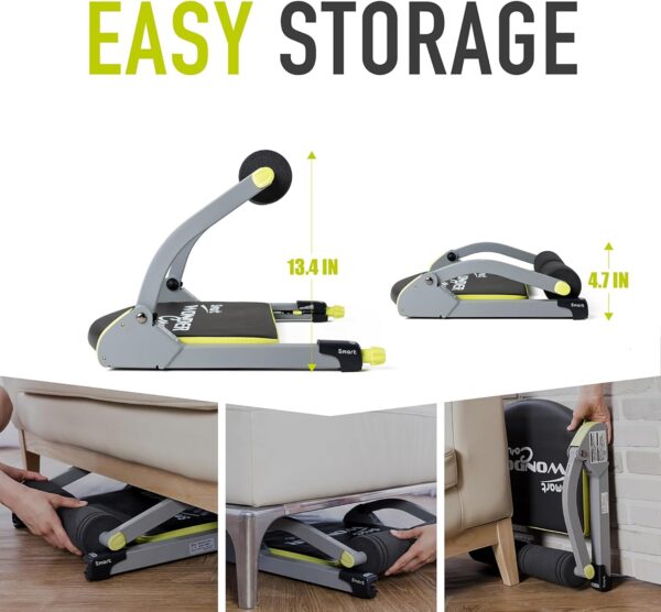 WONDER CORE SMART, Ab Workout Equipment, Sit Up Machine & Exercise Equipment, Ab Crunch Machine for Stomach Workout, Ab Core Trainer Abdominal Machine, Fitness Equipment for Home Gym - Image 5