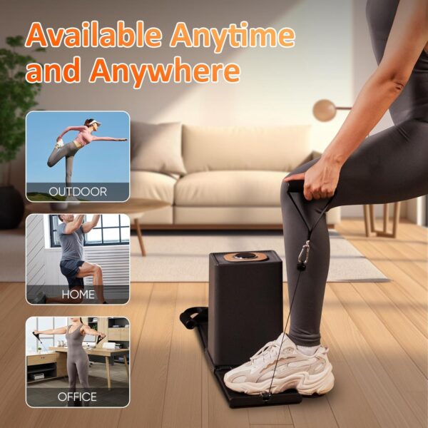 SR3 Smart Home Gym Equipment ，Portable Full Body Strength Training Machine for Home Workout，All in One Foldable Resistance Adjustable Fitness Equipment - Image 6