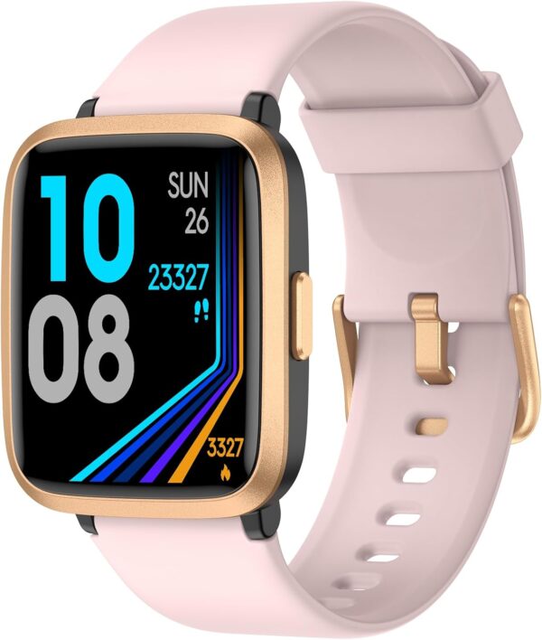 Fitness Tracker Watch with Heart Rate Monitor, Activity Tracker with Pedometer, Sleep Monitor, Calories & Step Counter, 5ATM Waterproof Smart Watch for Women Men Health Fitness Watch for Sports - Image 8